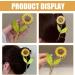 Healeved Sunflower Hair Claw Clip Non-Slip Hair Styling Claw Clips Flower Shaped Claw Clips for Women Girls Thin and Thick Hair - Buy Online on GoSupps.com