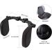 Chuertech Adjustable Car Headrest Neck Support Pillow - Memory Foam Road Pal for Children & Adults - Buy Online on GoSupps.com