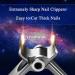 Pretty Diva Wide Jaw Toenail Clippers for Thick Nails - Stainless Steel, Heavy Duty, Extra Large & Easy Grip - Ideal for Seniors & Elderly - Silver - Buy Online on GoSupps.com