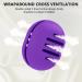 Fauxomor Makeup Sponge Holder | Ultra-Soft Silicone Beauty Blender Travel Case | Triple-Side Breathable Design | Fits All Makeup Sponges | Purple 1 Piece (1 Pack) - Buy Online on GoSupps.com