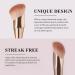 Kryzalite 2 Pieces Face Brush for Blush Bronzer and Contour Highlighter Makeup Brush Set for Flawless Application of Face Makeup (Face Brush + Blender) - Buy Online on GoSupps.com