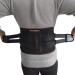 Tourmaline Self-Heating Magnetic Steel Lumbar Support Belt for Men & Women - Back Pain Relief & Posture Corrector - Buy Online on GoSupps.com