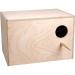 Flamingo NEST BOX COCKATIELS HORIZONTAL. Natural