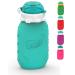 Squeasy Snacker (Water) 160 ml silicone reusable for compotes and purees free from BPA PVC and phthalates