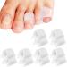 10 Pieces Pinky Toe Spacers Little Toe Cushions for Preventing Rubbing & Relieve for Feet Women and Man for Overlapping Toes