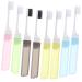 8pcs Foldable Toothbrush With Soft Bristles Small Head Gift Travel PP