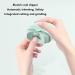 Electric Automatic Nail Clipper Rechargeable Portable Fingernail Cutter Quiet Night Light Great Elderly Kids Adults (Matcha) - Buy Online on GoSupps.com