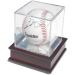 Baseball Display Case with Lacrosse Ball Holder - Cherry Finish Stand | Pro-Graded UV Protection Cube for Home Run or Autographed Ball - Buy Online on GoSupps.com