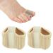 Silicon toe extensor toe spreader hallux valgus 2 pieces hallux valgus correction overlapping toes silicone toe separator hallux valgus correction toe spreader for women men toes separator