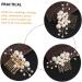 Healeved Pearl Comb Wedding Bridal Headpiece Wedding Hair Accessories for Brides Pearl Hair Accessories Bridal Hair Comb Bride Hair Accessories Bride Headpieces for Wedding Gold Hair Alloy - Buy Online on GoSupps.com