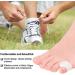 Silicone Toe Separator for Hallux Valgus - 2 Pack Foot Care Device for Bone Ectropion & Toe Alignment - Buy Online on GoSupps.com