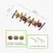 Natural Bunny Chew Toy - Barley Ears, Apple Stick, Grass Ball, Rose Flower Ball - Ideal for Rabbits, Hamsters, Parrots, Chinchillas, Guinea Pigs - 1Pc - Buy Online on GoSupps.com
