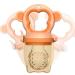 Baby Food Feeder | Silicone Nibbler Pacifier for Infants | Soft Bite Rings & Fresh Fruit Feeder - Buy Online on GoSupps.com