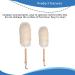 Wool Duster Dust Cleaner with Bamboo Grip for Furniture Gently Dust Effective Housewives Office Worker Students Small - Buy Online on GoSupps.com
