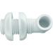 Attwood 3877-3 Polypropylene 90-Degree Thru-Hull Connector - White Finish - Buy Online on GoSupps.com