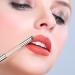 Lip Brush Silicone Lip Applicator - Portable Lip Oil Brush with Round Head Portable Makeup Accessories Lip Oil Brush with Lid Soft Double Head Lipstick Brush for Everyday Use pink - Buy Online on GoSupps.com