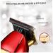 Hair Clippers USB Rechargeable Electric Beard Trimmer Barbers Hair Grooming Kit Red Metal Beard Trimmer - Buy Online on GoSupps.com