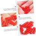 Minkissy 400 STK Silicone Eyelash Tweezers Caps - Red Slide Sleeves for Eyelash Tweezers | Durable & Protective | International Shipping Available - Buy Online on GoSupps.com
