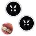 Tooth crystal tartar tooth decorations 4PCs/box teeth geman beauty dental diamond crystal tooth ornaments tooth gem teeth jewelry jewel for diy nail and teeth