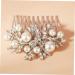 NUSITOU Bridal Comb Bridal Hair Comb Bridesmaid Hair Comb Rhinestone Hair Comb Bride Pearls Hair Comb Wedding Hair Comb Wedding Hair Accessory Bride Hair Comb - Buy Online on GoSupps.com