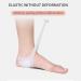 Best Arch Support Brace for Flat Feet - Plantar Fasciitis Relief Cushions for Men & Women - 2 Pairs Beige - Buy Online on GoSupps.com
