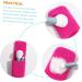 Mipcase 3pcs Makeup Brush Cleaner Set - Silicone Organizer & Scrubber for Eye Shadow & Lipstick Brushes | Premium Vanity Accessory - Buy Online on GoSupps.com