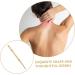Healeved Muscle Pulling Rod - Manual Acupressure Pen & Back Massager - Travel Size 2pcs Brass Golden Massage Tools - Buy Online on GoSupps.com