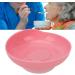 Plate with Suction Cup Base Plates for Disabled Adults Elderly Eating Bowl Unbreakable High Low Adaptive Bowl for Elderly - Buy Online on GoSupps.com