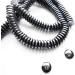 Weight Loss Earrings - Black Magnetic Acupuncture Acupressure - Organic Health Benefits - Stimulating EA Points - 1 Pair - Buy Online on GoSupps.com