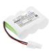 Battery Replacement for TWINBIRD HC-E202 HC-E22C HC-EB02W HC-EB02 HC-R20 HC-E202W HC-AF66 902446