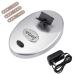 Pro Nail Polish Shaker Nail Lacquer Shaker Paint Mixer Adjustable Gel Polish Varnish Bottle Shaking Machine Evenly Tools for Ink (Sliver)
