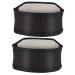FRCOLOR 2 Pcs Waist Support Waistband Warm Back Brace. Warm Lumbar Brace Abdominal Belt Bellyband Self-heating Belt Back Support