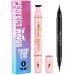 iMethod Eyeliner Stamp and Liquid Eyeliner - Winged Eyeliner Stamp, Eyeliner Stamp Wingliner, Wing Eyeliner Stamp Tool, Perfect Cat Eyeliner Under a minute, TikTok Trend Item 10 mm New Stamp and Pen