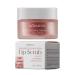 Brown Sugar Lip Scrub, Natural Exfoliator and Moisturizer with Brown Sugar and Shea Butter for Dry, Cracked and Dark Lips, Long Lasting Hydration, Smoothing Lips, Lip Care