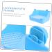 Angoily Rabbit Corner Toilet Rabbit Potty Trainer Hamster Bedding Cage Lacework Potty Trainer Pet Large medium Blue - Buy Online on GoSupps.com