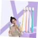 4-Piece Soft Cotton Toothbrush Set - Large Head Plastic Oral Hygiene Brushes for Women | Macaron Colors | Body Care - Buy Online on GoSupps.com