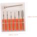 FRCOLOR Cell Phone Accessories Nail Polishing Accessories 1set Grinding Head Set Head Tungsten Steel Pedicure Manicure Grinding Tools Nail Art Accessories - Buy Online on GoSupps.com