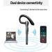 EUQQ Bluetooth Wireless Earpiece 2022 - Super Light Hands-Free Headset for Cell Phones | Bluetooth 5.2, Mic, 100H Playtime | Single Ear Wireless Earphones for Truck Driving & Smartphone - 520-1-NEW - Buy Online on GoSupps.com