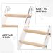Vanzack Climbing Director for Parrots | Acrylic Vogel Ladder & Wooden Bird Cage Conductor | 26.50x10.00cm | Durable & Safe Pet Accessories - Buy Online on GoSupps.com