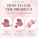 Lot de 5 paires de gants de soin pour les mains masque pour les mains extrait de cerise gants hydratants adoucissants pour les mains rugueuses soin des mains effet lissant la peau pr vention de cerisier - Buy Online on GoSupps.com