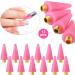 12 Pcs Rhinestone Picker Wax Replacement Tips for Nail Dotting Pen - Pink - Buy Online on GoSupps.com