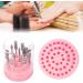 FHYT Nail Drill Bit Stand Holder - 48 Holes Display Organizer for Nail Drills | International Shipping Available - Buy Online on GoSupps.com