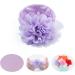 DOOBOI 12pcs Baby Girls Nylon Headbands with Chiffon Flower Bows - Hair Accessories for Newborns & Kids - Buy Online on GoSupps.com