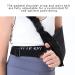 Kids Shoulder Immobilizer Arm Sling with Waist Belt - Pediatric Breathable Support Brace for Shoulder Injury (Small, Black) - Buy Online on GoSupps.com