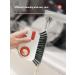 2 in 1 Groove Cleaning Brush Window Track Cleaning Tools New Window Track Deck Groove Cleaning Brush Hard Bristle Crevice Cleaning Brush for Sliding Door Track Window Sill (Orange) - Buy Online on GoSupps.com