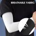 MOZEAT LEN 4-Pack Unisex Armrest Sun Protection Sleeves - UV Protection Breathable Slipproof Arm Warmers for Basketball Volleyball Cycling & Running - Buy Online on GoSupps.com
