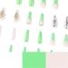VOTACOS Long Coffin Fake Nails Nude with Gem Snake Design - Glossy Stick on Nails for Women - Buy Online on GoSupps.com