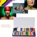 12 Colors Face & Body Paint | Water-Based Halloween Makeup & Game Art Pigment - Shop Now - Buy Online on GoSupps.com
