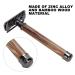 Portable Zinc Manual Razor for Men - Scratch-Resistant Cutting Head for Beard & Body Hair Removal - Buy Online on GoSupps.com