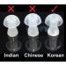 FCS Silicone Ear Tips for Hearing Aids - Replacement Domes (6 PC Medium 11mm) | Compatible with BTE & Pocket Instruments - Buy Online on GoSupps.com